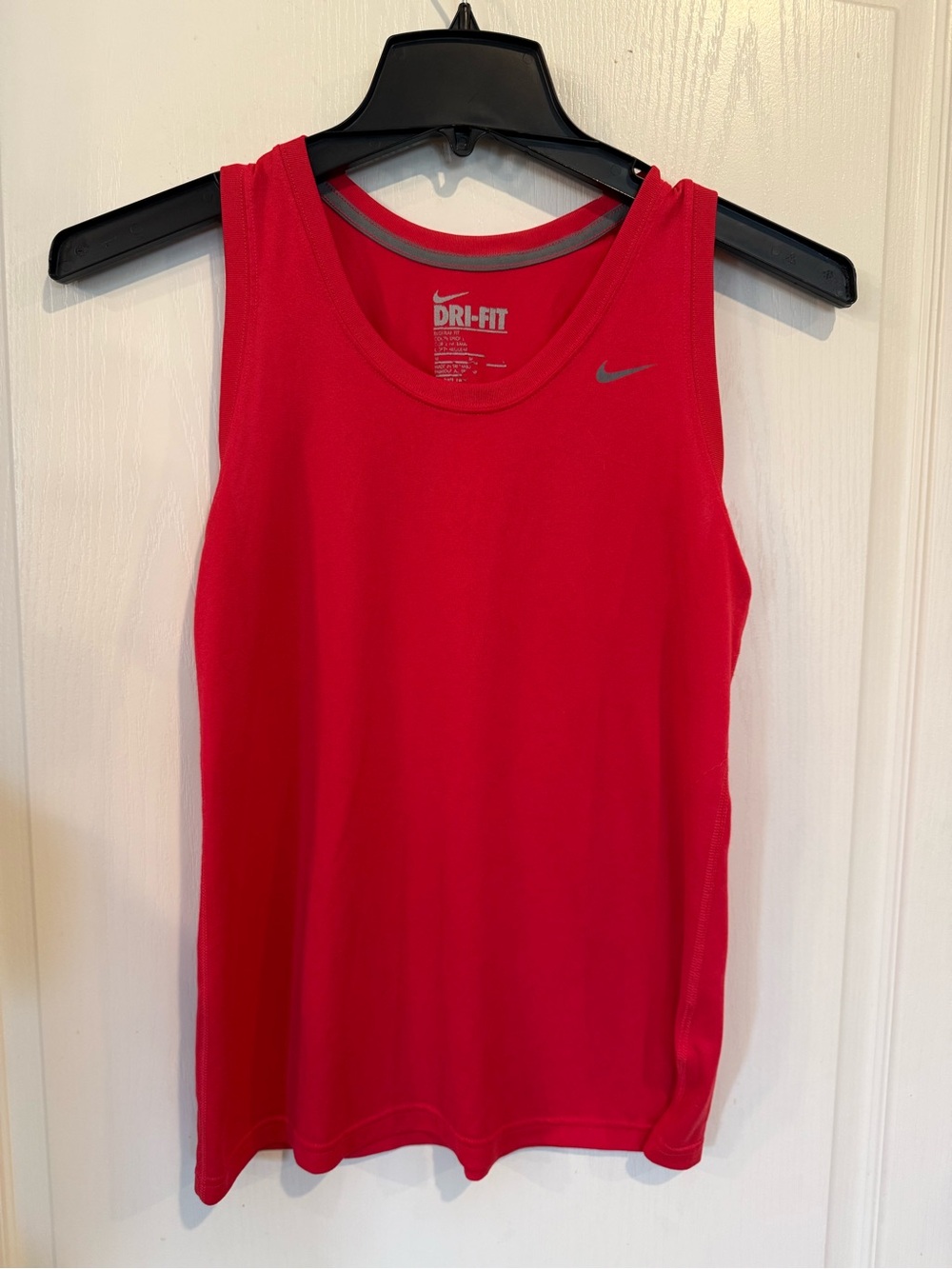 Nike Dri Pinkish red Athletic Reg Fit activewear Workout gym tank top sz medium